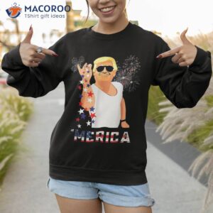 merica trump outfits don drunk donald 4th of july shirt sweatshirt