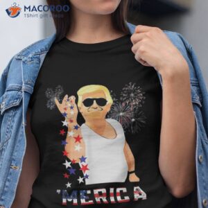 Merica Trump Outfits, Don Drunk, Donald 4th Of July Shirt