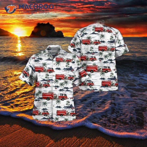 Merritt Island, Florida, Island Volunteer Fire Departt’s Hawaiian Shirt