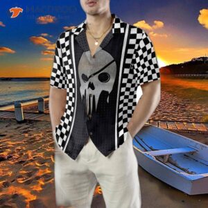 metal skull golf hawaiian shirt 4