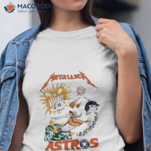 metallica houston astros skeleton 2023 shirt tshirt