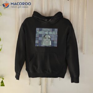 metaloid maniac the wall that he built shirt hoodie