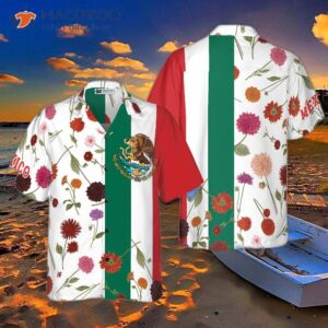 mexico dahlia hawaiian shirt 2