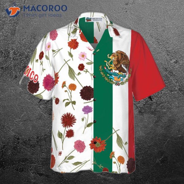 Mexico Dahlia Hawaiian Shirt