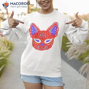 mexico fantasy animal sculpture lynx shirt sweatshirt 1