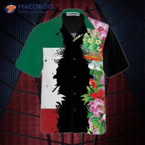 mexico flag day of the dead hawaiian shirt gift shirt 1