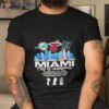 Miami City Of Champion Dolphins Heat Marlins Shirt