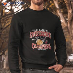 miami heat 2023 eastern conference champions pass hoops shirt sweatshirt