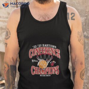 miami heat 2023 eastern conference champions pass hoops shirt tank top