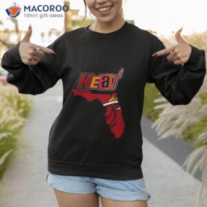 miami heat basketball map logo 2023 shirt sweatshirt 1