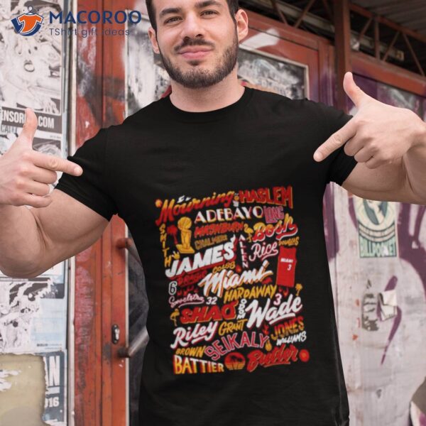 Miami Heat Legends Shirt