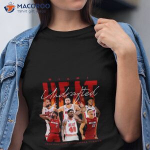 miami heat undrafted 2023 eastern conference finals shirt tshirt