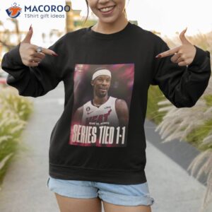 miami heat winner on game 1 1 in the nba finals t shirt sweatshirt