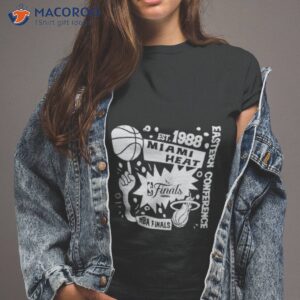 Miami Heat Women’s 2023 Nba Finals Flowy Off Shoulder Shirt