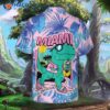Miami South Beach Cool T-rex Dinosaur Hawaiian Shirt