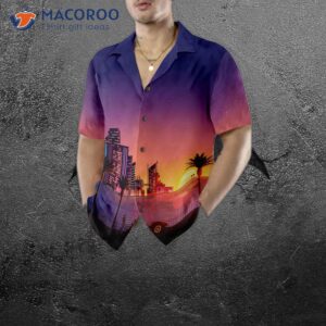 miami sunset hawaiian shirt 4