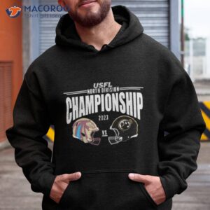 michigan panthers vs pittsburgh maulers 2023 usfl north division champions shirt hoodie