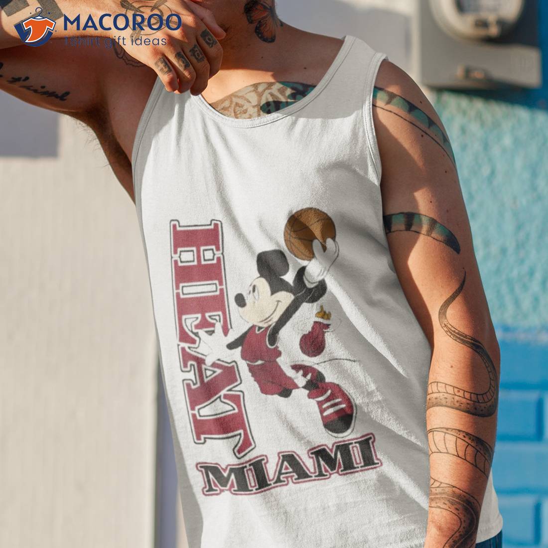 Mickey Mouse Miami Heat Nba Outerstuff Shirt