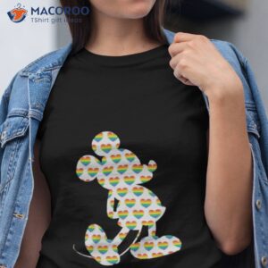 mickey pride mickey pride hearts mickey lgbtq shirt tshirt