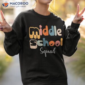 middle school squad retro groovy vintage first day of shirt sweatshirt 2