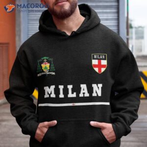 Milan Soccer Jersey Flag Football Italy Shirt