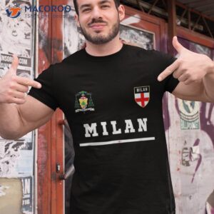 Milan Soccer Jersey Flag Football Italy Shirt