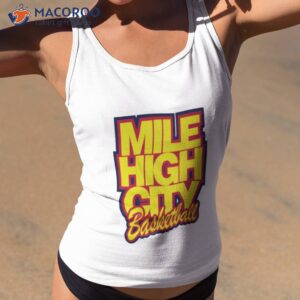 mile high city basketball shirt tank top 2