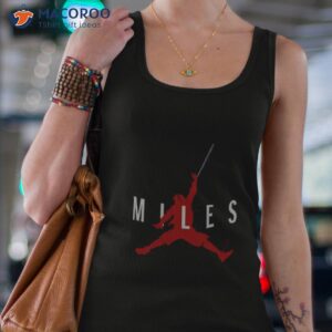 Miles Morales Air Jordan Parody Logo Spider Verse Shirt 2 miles morales air jordan parody logo spider verse shirt tank top 4