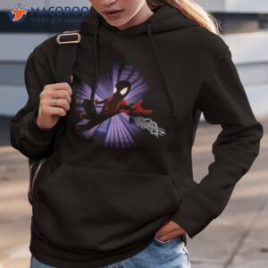 miles morales spider verse graphic shirt hoodie 3