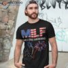 Milf Man I Love Fireworks Usa Flag 4th Of July Patriotic Shirt