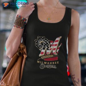 Milwaukee Brewers American Flag 2023 Shirt
