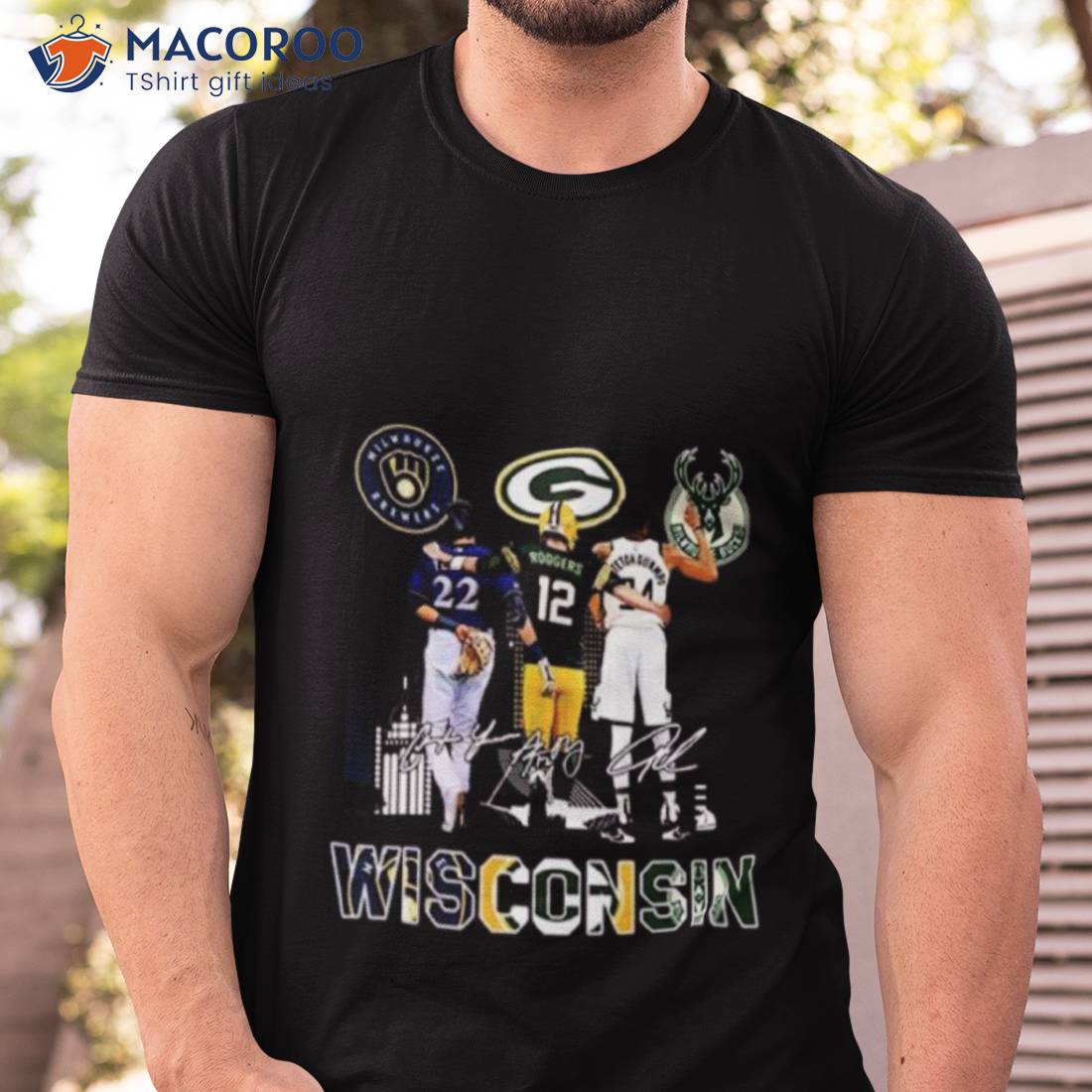 Official Green Bay Packers Milwaukee Brewers Milwaukee Bucks