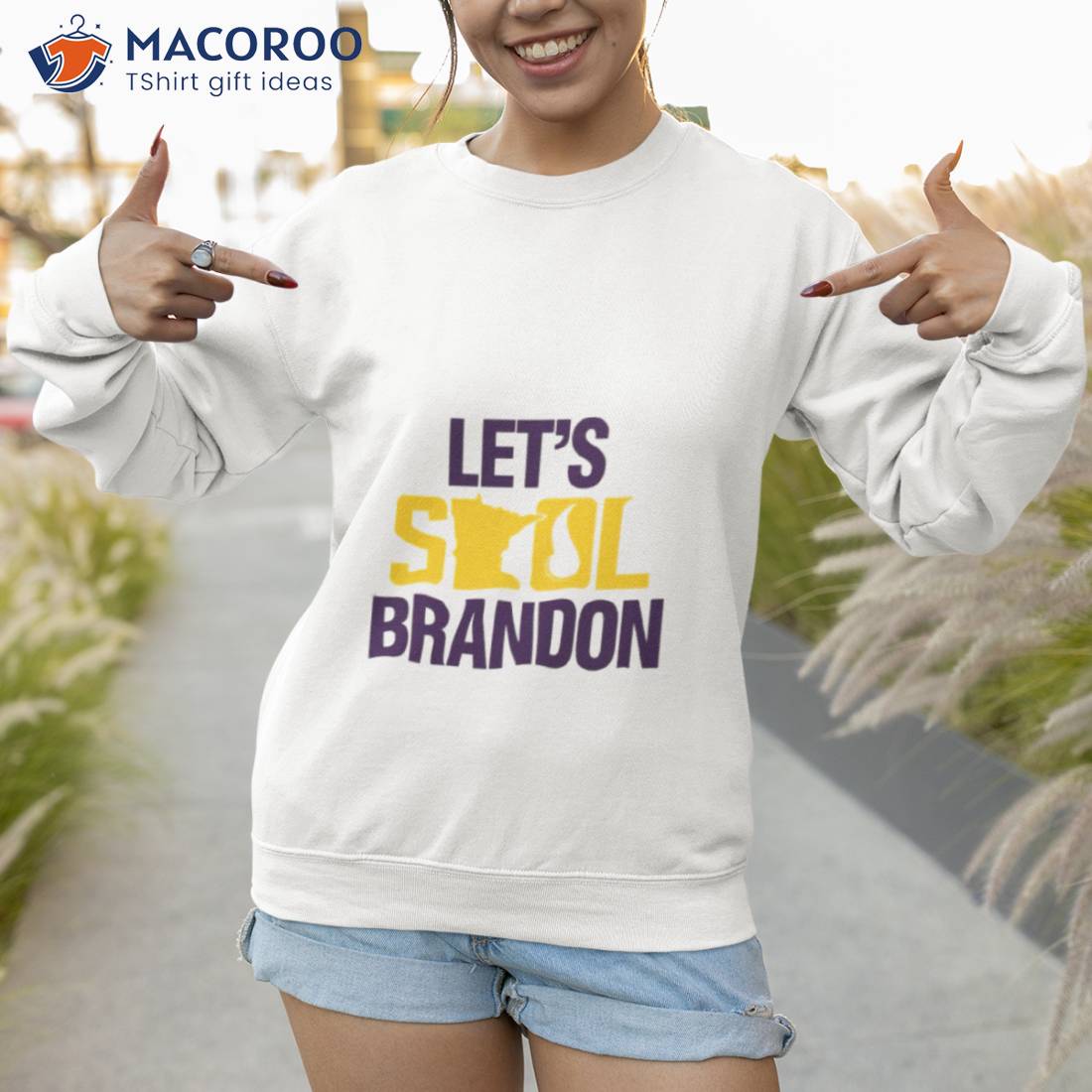 Official minnesota Vikings Let's Skol Brandon Shirt, hoodie