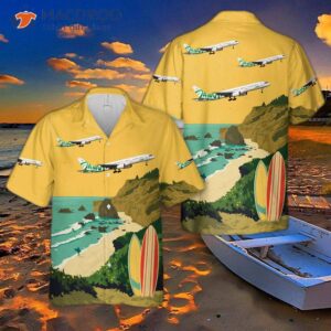 Mint Airways Boeing 757 Hawaiian Shirt
