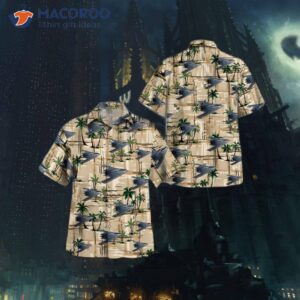 Missouri Air National Guard 110th Bomb Squadron B-2 Spirit Hawaiian Shirt