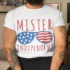 Mister Independent Patriotic Boys 4th Of July Kid Boy Outfit Shirt