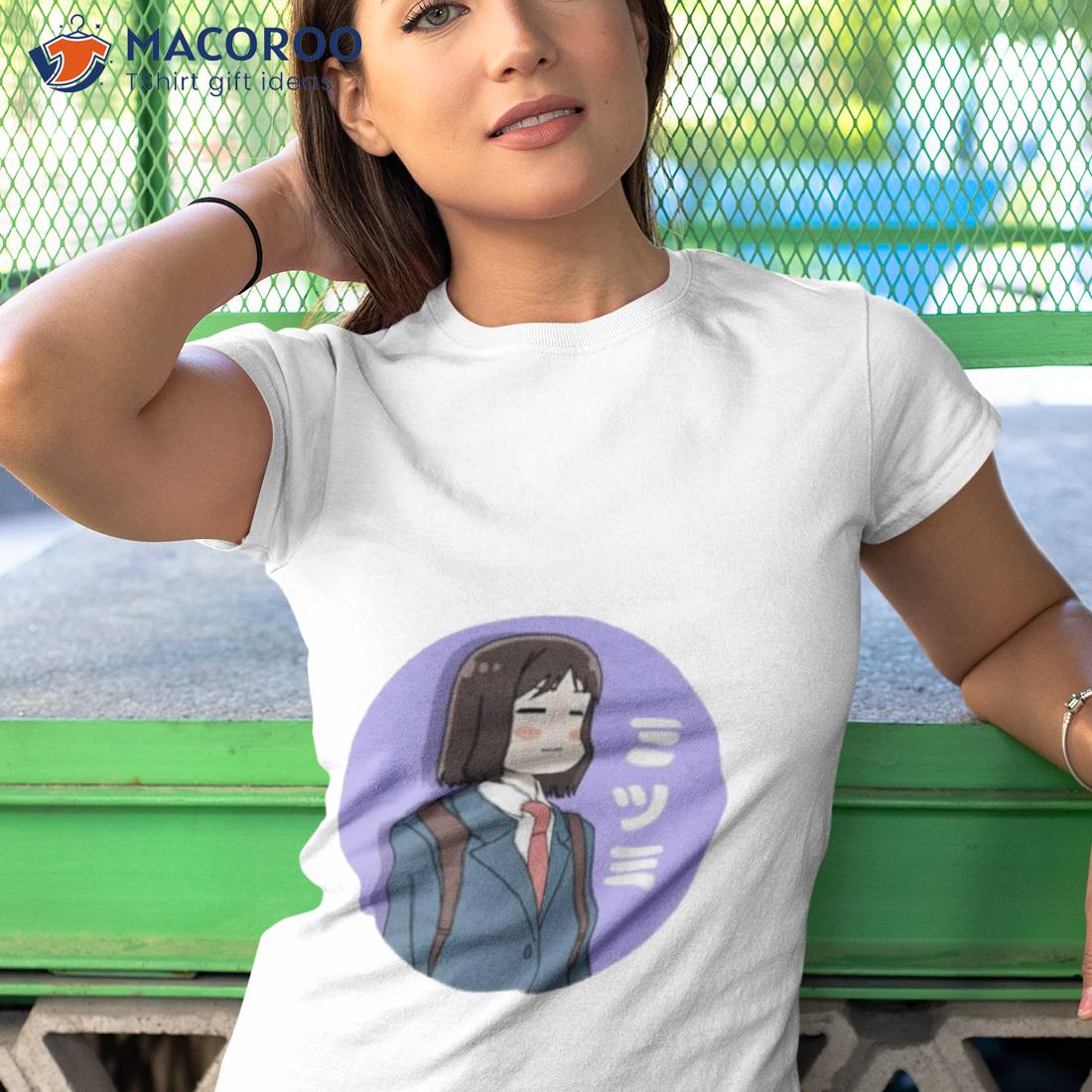 Mitsumi Japanese Ayakashi Triangle Shirt Mitsumi Japanese Ayakashi Triangle Shirt