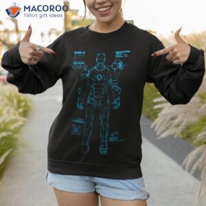 mk iii ironman blueprint shirt sweatshirt