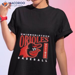 Mlb World Tour Baltimore Orioles Baseball Logo 2023 Shirt
