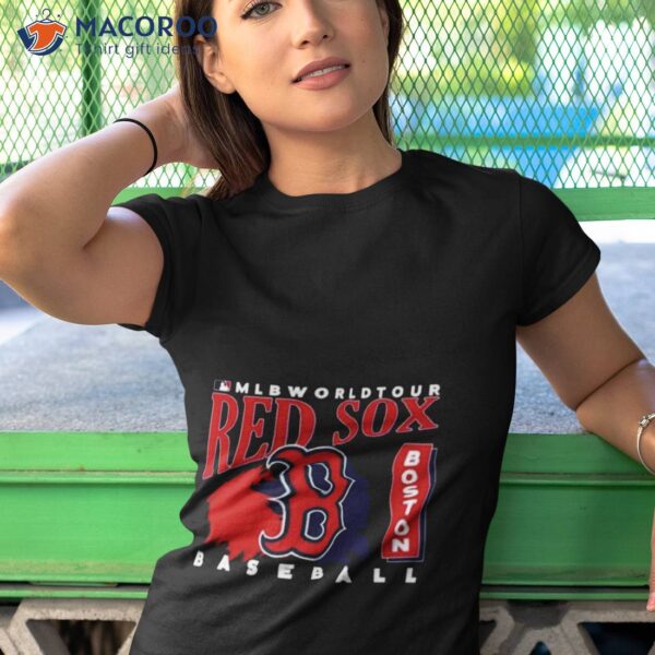 Mlb World Tour Boston Red Sox Baseball Logo 2023 Shirt