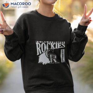 mlb world tour colorado rockies baseball logo 2023 shirt sweatshirt 2