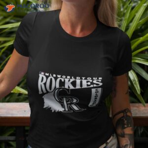 Mlb World Tour Colorado Rockies Baseball Logo 2023 Shirt
