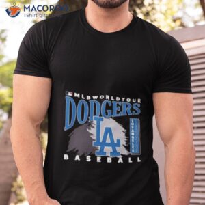 2023 MLB World Tour Los Angeles Dodgers Baseball Logo Shirt