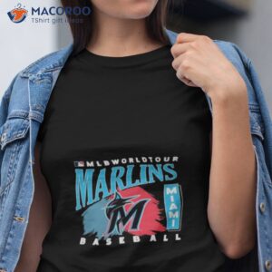 MLB World Tour Miami Marlins logo T-shirt, hoodie, sweater, long