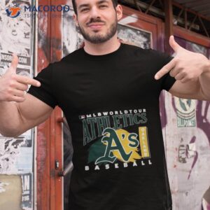 MLB World Tour Oakland Athletics logo T-shirt, hoodie, sweater, long sleeve  and tank top