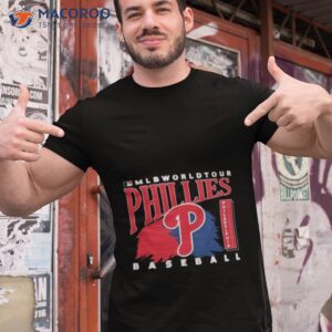 Mlb World Tour Philadelphia Phillies Baseball Logo 2023 Shirt