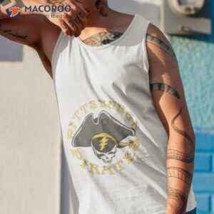 mlb x grateful dead x pirates skull 2023 shirt tank top 1