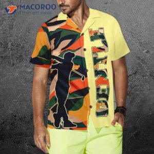 modern exotic jungle gentle golf hawaiian shirt 1