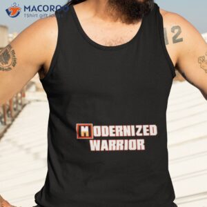 modernized warrior shirt tank top 3