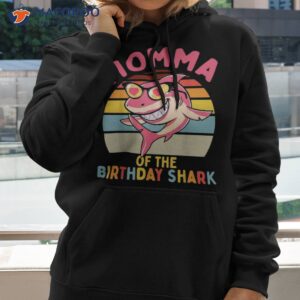 momma of the shark birthday matching family shirt hoodie